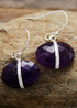 Boho Earrings, Dangle Earrings, Lapis